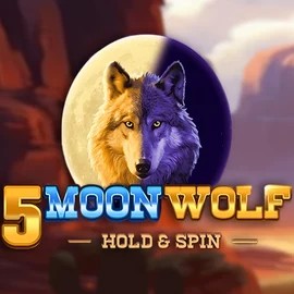 5 Moon Wolf logo – Slots by Apparat Gaming at Zweeler Casino