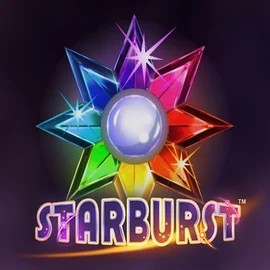 Starburst slot logo by NetEnt at Zweeler Casino
